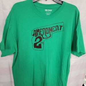 2nd Admendment Kelly Green Unisex XL